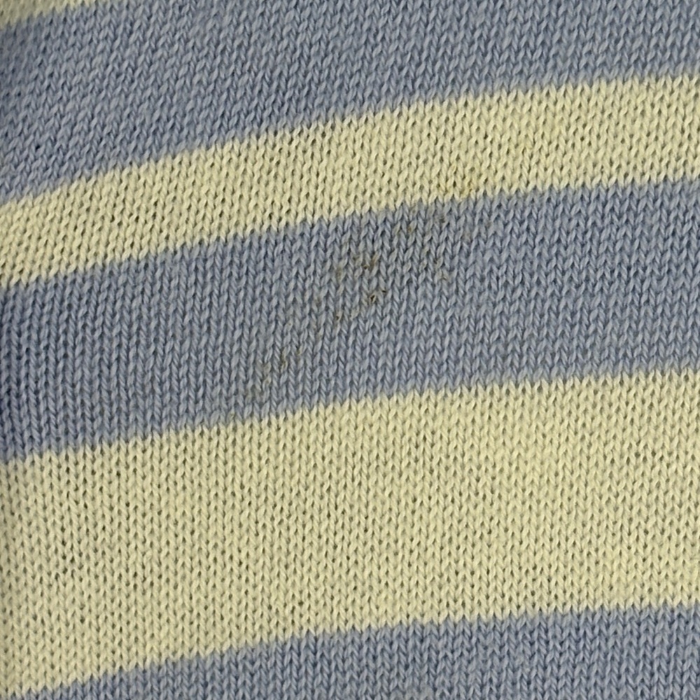 Lord & Taylor Womens Periwinkle Striped Button Up Cardigan X-Large  Preppy - Picture 4 of 10
